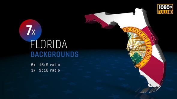 Florida State Election Backgrounds HD - 7 Pack