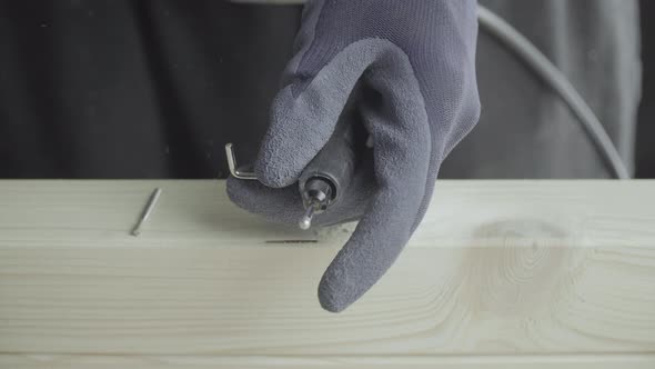 Changing head to Rotary drill for Woodworking 4K alt