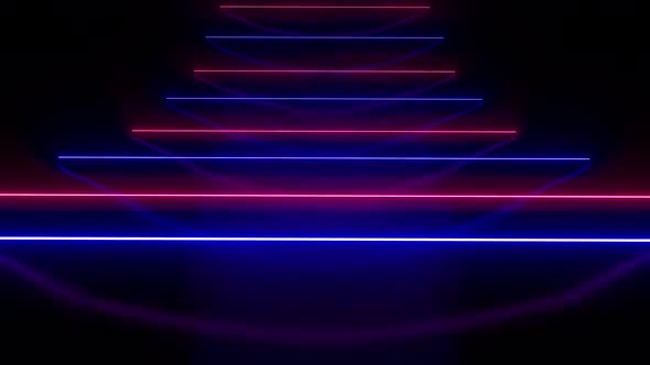 Glowing lines
