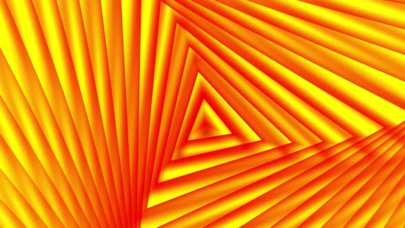 Abstract geometric tunnel background. yellow color line stripe background alt