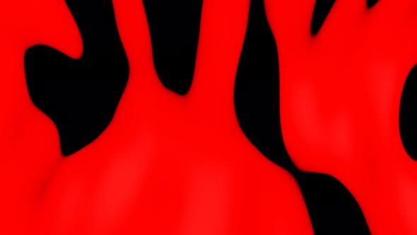 Slow Black And Red Abstract Background