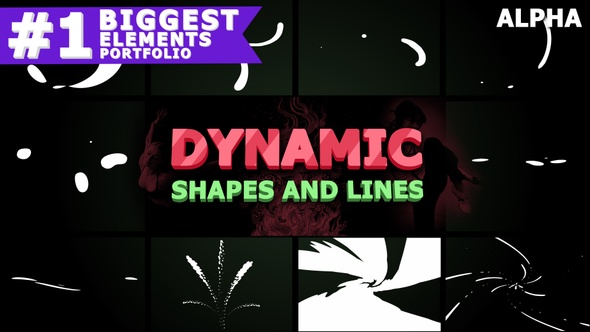 Dynamic Shapes And Lines | Motion Graphics Pack