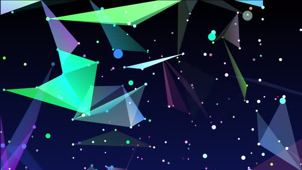 Geometric Abstract Background Loop