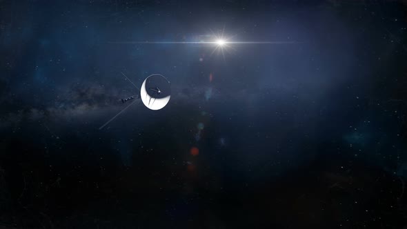 Voyager Probe Flyby alt