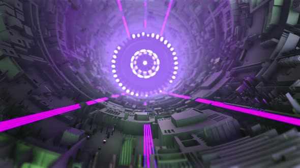 3D Sci-Fi Tunel V34 alt