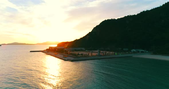 Cinematic Japan's landscape shot by DJI Phantom4pro in Hiroshima alt