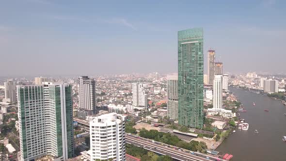 Above Bangkok Buildings