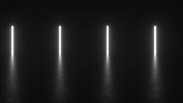 Concrete Floor with Tube Lights alt