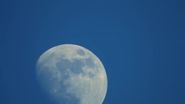 Moon is Moving Across the Sky