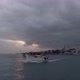 Boat Sailing Bosphorus Aerial View 3 - VideoHive Item for Sale