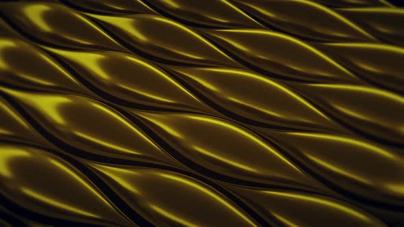 3d Abstract Gold Background