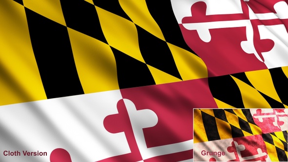 Maryland State Flags, Motion Graphics | VideoHive