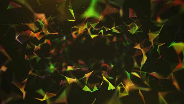 Color Loopable Plexus Digital Dynamic Background alt