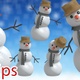 Cartoon Snow Man Animation Pack - VideoHive Item for Sale