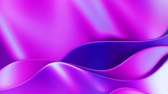 Elegant Wavy Corporate Glossy Purple Background
