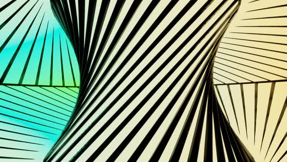 Hypnotic 3d Tunnel with Lines Rotates alt