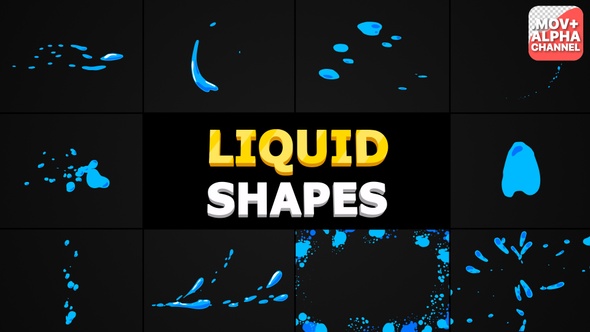Liquid Shapes | Motion Graphics