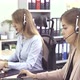 Operators of Support Customer Service - Call Center, Online Software with Technology Voice Over IP - VideoHive Item for Sale