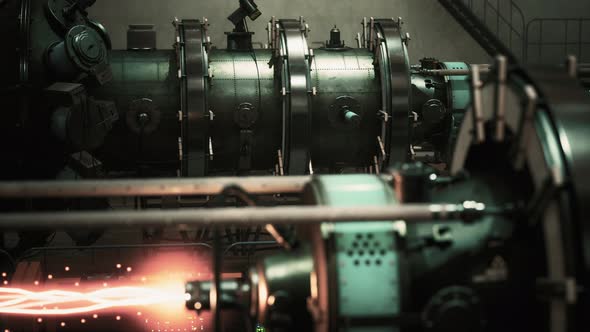 Conceptual High Tech Power Thermonuclear or Nuclear Reactor alt