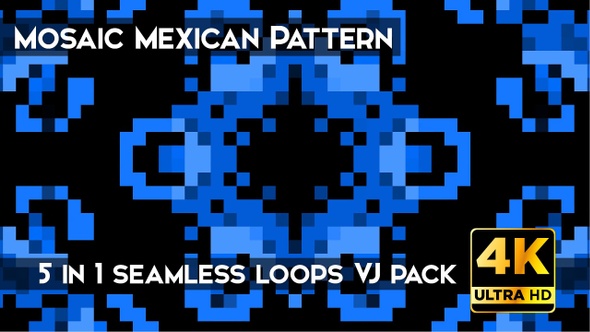 Mosaic Mexican Pattern