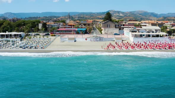 Locri coast in summer, Stock Footage | VideoHive