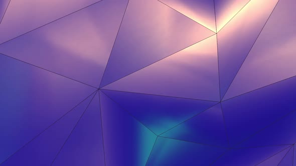 Low Poly Blue Purple Background 1