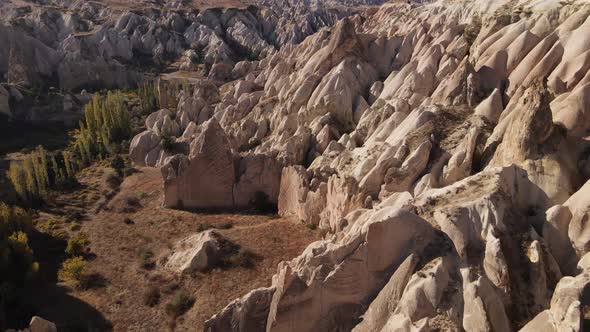 Aerial View Cappadocia Landscape alt