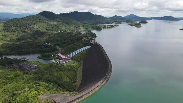 Aerial View of Fish Farms in Norway alt
