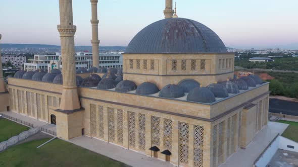 Minarets and Dome of Mosque alt