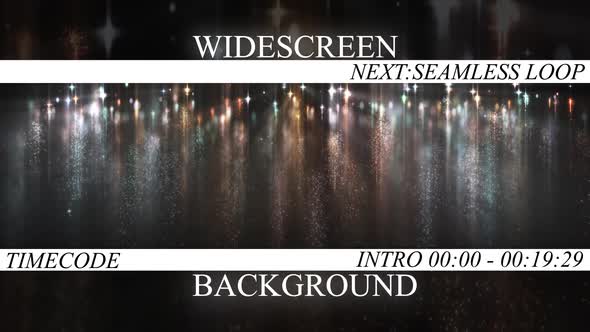 Clean Particles   Christmas Widescreen Background alt