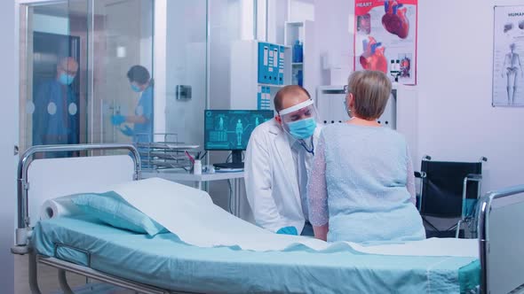 Listening Heart of Senior Woman alt