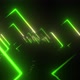 4 Geometric Neon  Corridor Vj Loop Pack - VideoHive Item for Sale