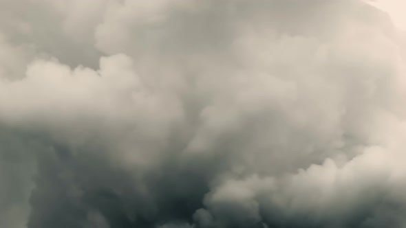 Volcano Eruption Smoke Stack Clouds