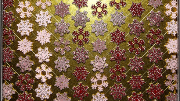 Rotating Silver Snowflakes 12 alt