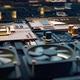CPU Chip and Cooler Fan on Motherboard - VideoHive Item for Sale
