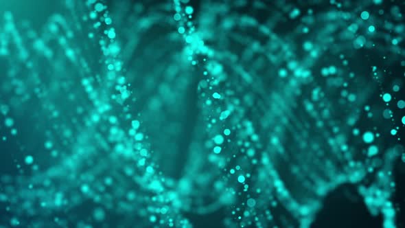 Science Abstract Background With Swirling Particles In A Spiral alt