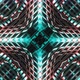 Abstract Blue and Red Kaleidoscope Vj Loop