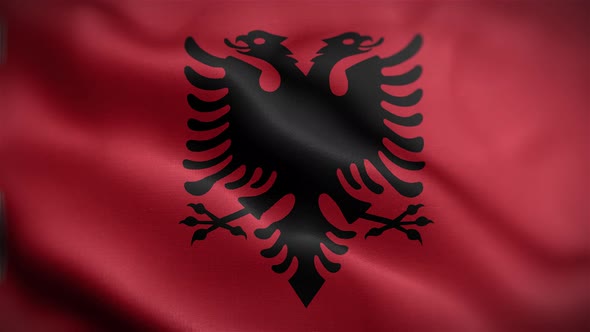 Albania Flag Front