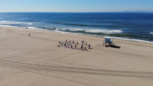 Yoga Ariel View