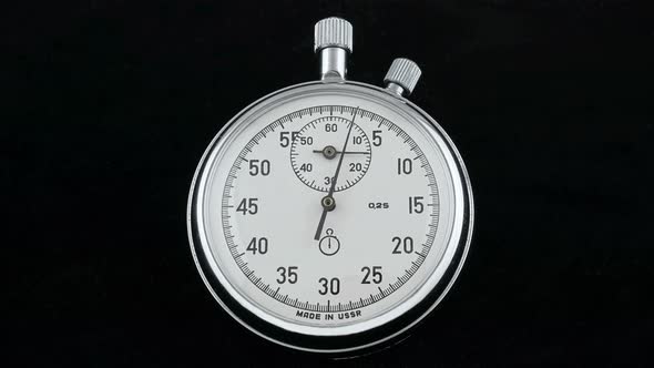 Dial Two Button Antique Stopwatch 3