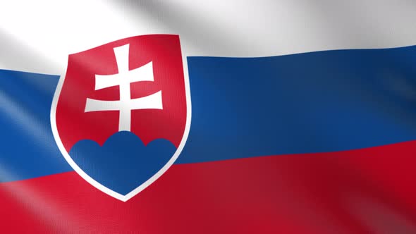 Flag of The Slovakia alt