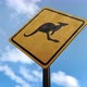 Kangaroo Crossing Sign - 4K - VideoHive Item for Sale