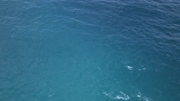 Caribbean Sea From A Drone