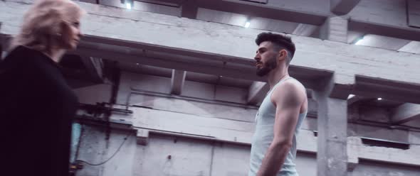 Dancers in a Parking Lot alt