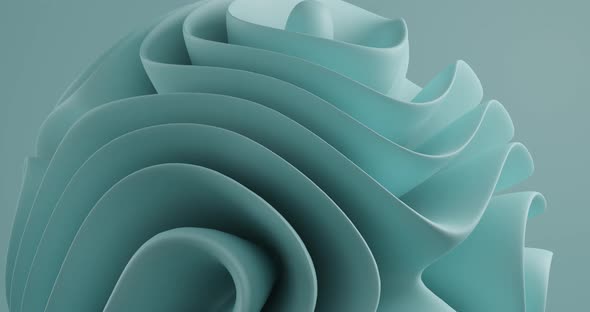 Soft wavy shapes. Trendy modern abstract background. Windows 11 style ...