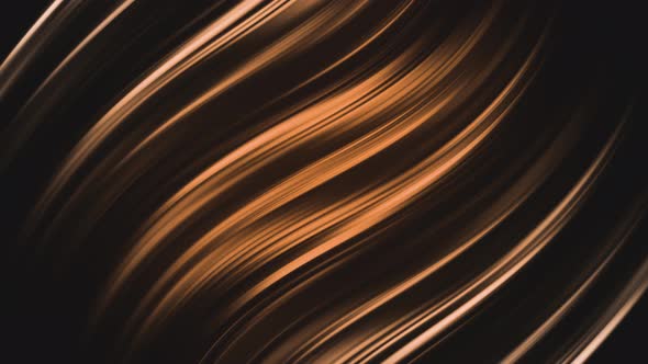 Futuristic Abstract  Golden Lines Background Loop  alt