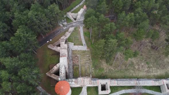 The fortress, named "Hisarlaka" alt