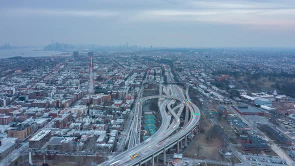 Aerial Hyperlapse over Brooklyn alt