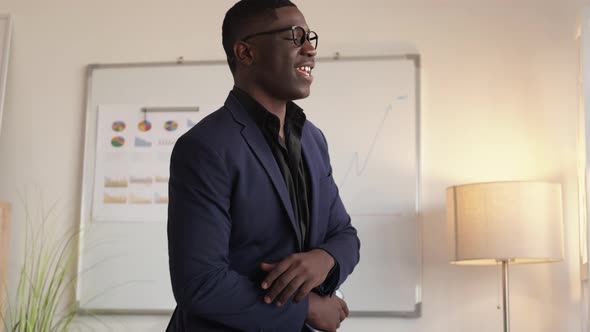 Business Promotion Employee Benefit Overjoyed Man alt