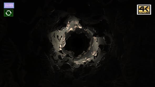 Halloween Mystery Skull Cave A6 4K